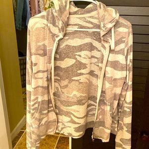 Camo Lightweight Zip-Up